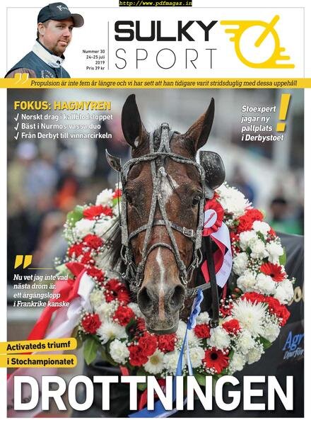 Sulkysport – 24 juli 2019 Cover