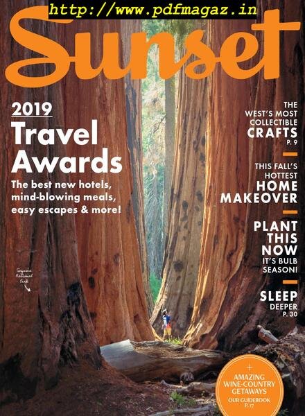 Sunset – September 2019 Cover