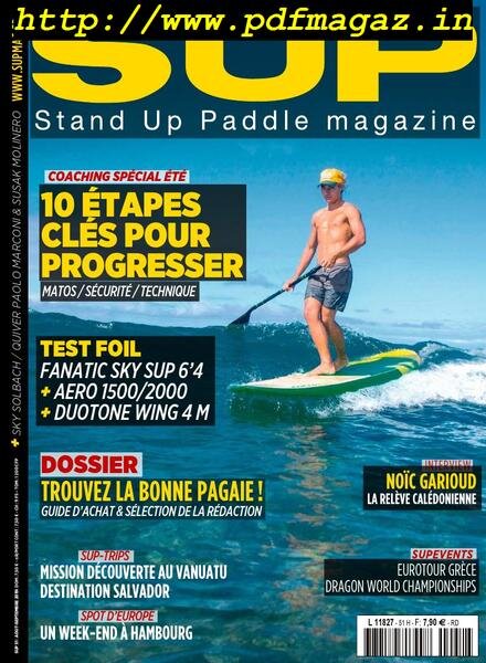 SUP magazine – juillet 2019 Cover