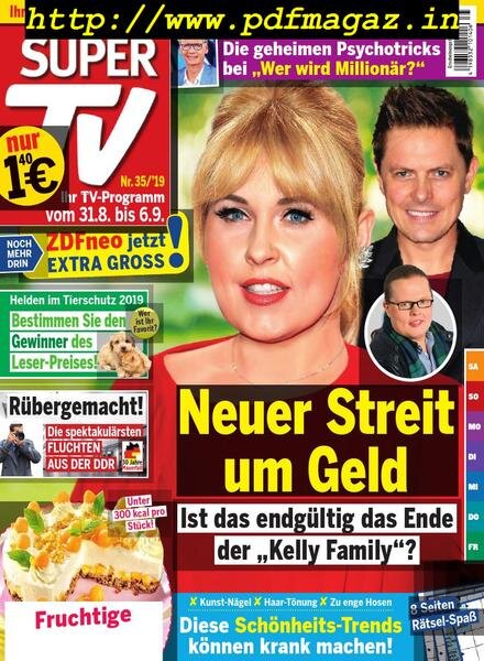 Super TV – 22 August 2019 Cover