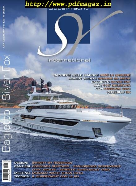 Superyacht International Edizione Italiana – ottobre 2019 Cover