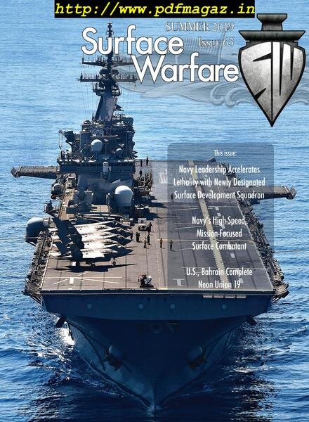 Surface Warfare Magazine – Summer 2019 Cover