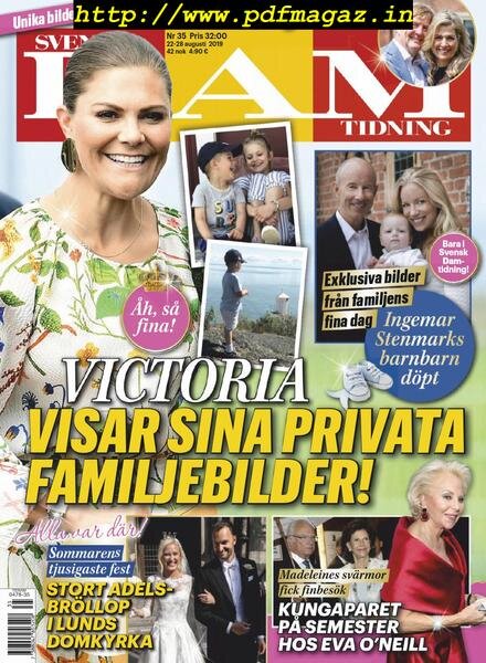Svensk Damtidning – 22 augusti 2019 Cover