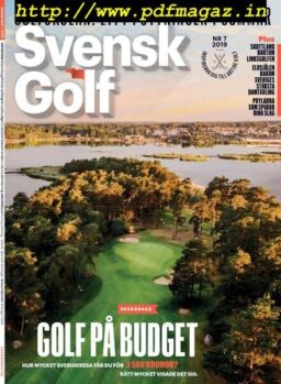 Svensk Golf – juli 2019