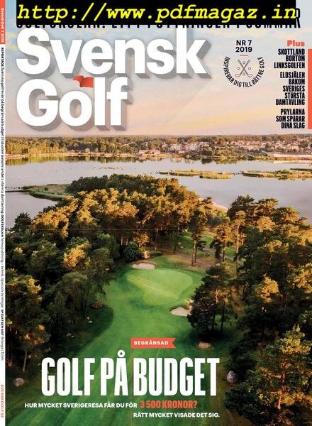 Svensk Golf – juli 2019 Cover