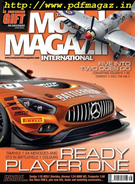 Tamiya Model Magazine – August 2019 Cover