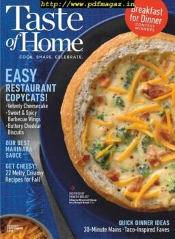Taste of Home – August 2019