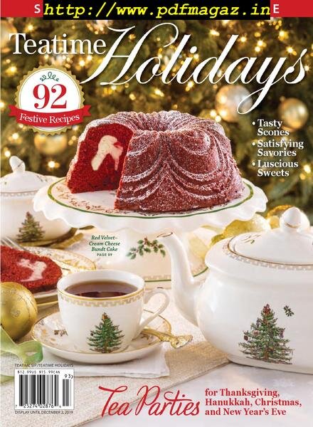 TeaTime Special Issue – August 2019 Cover