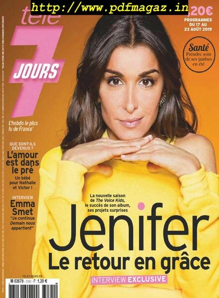 Tele 7 Jours – 17 aout 2019 Cover
