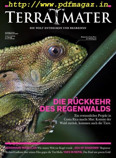 Terra Mater – September 2019 Cover