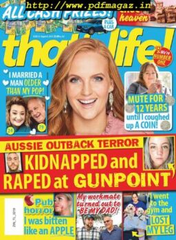 that’s life! – August 08, 2019