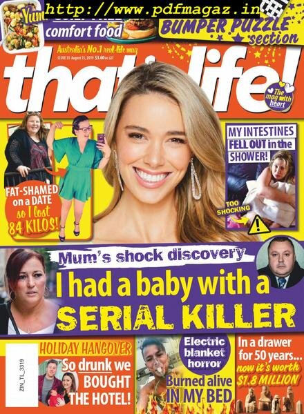 that’s life! – August 15, 2019 Cover