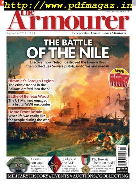 The Armourer – September 2019 Cover