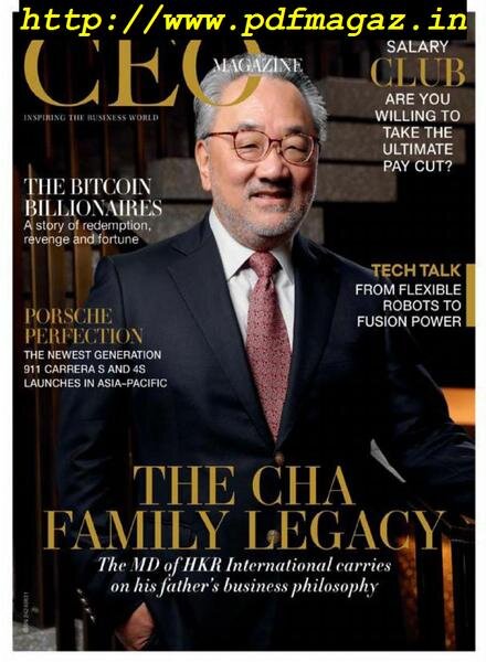 The CEO Magazine Asia – July 2019 Cover