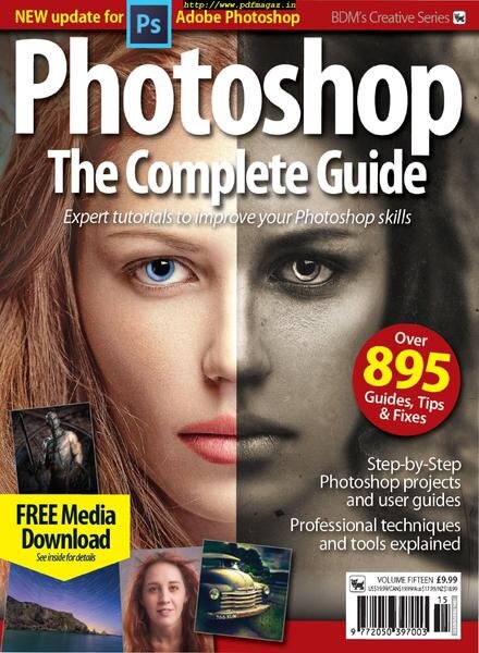 The Complete Photoshop Manual – August 2019 Cover