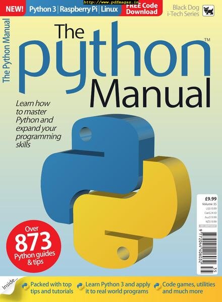 The Complete Python Manual – August 2019 Cover