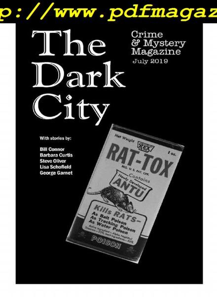 The Dark City Crime & Mystery – July 2019 Cover