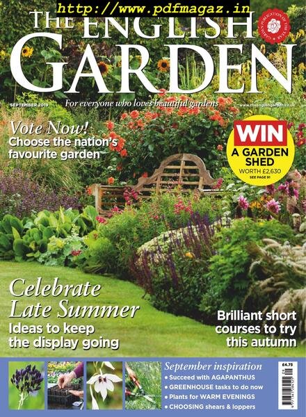 The English Garden – September 2019 Cover