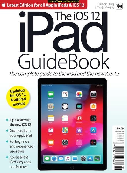 The iOS 12 iPad GuideBook – August 2019 Cover