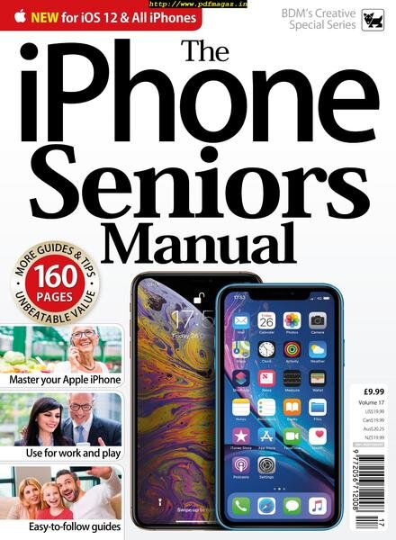 The iPhone Seniors Manual – August 2019 Cover