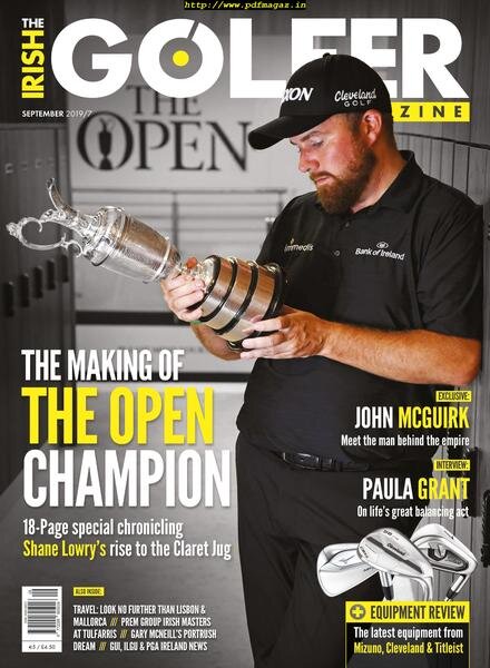 The Irish Golfer Magazine – September 2019 Cover