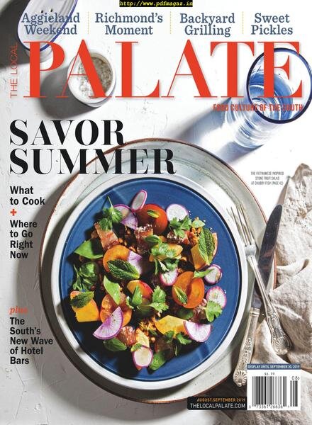 The Local Palate – August 2019 Cover