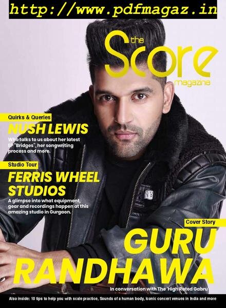 The Score Magazine – July 2019 Cover