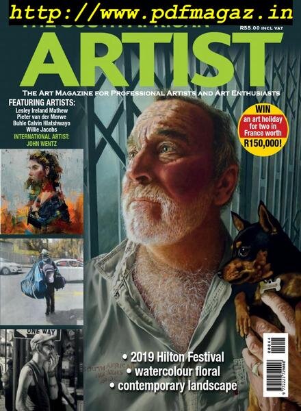 The South African Artist – July 2019 Cover