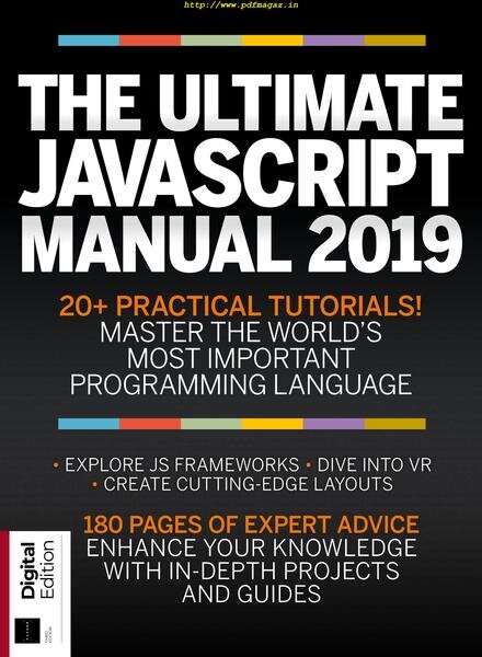 The Ultimate Javascript Manual – July 2019 Cover