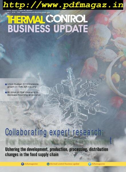 Thermal Control Business Update – July 2019 Cover