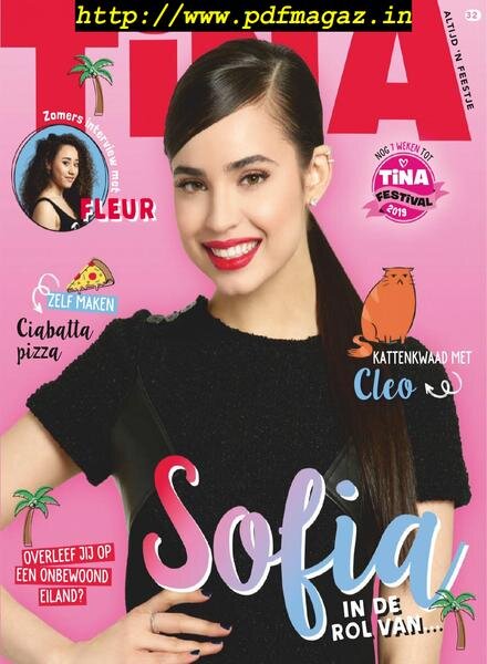 Tina Netherlands – 01 augustus 2019 Cover