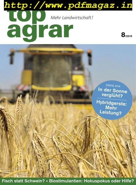 topagrar-Osterreich – Juli 2019 Cover