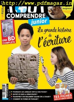Tout Comprendre Junior – septembre 2019