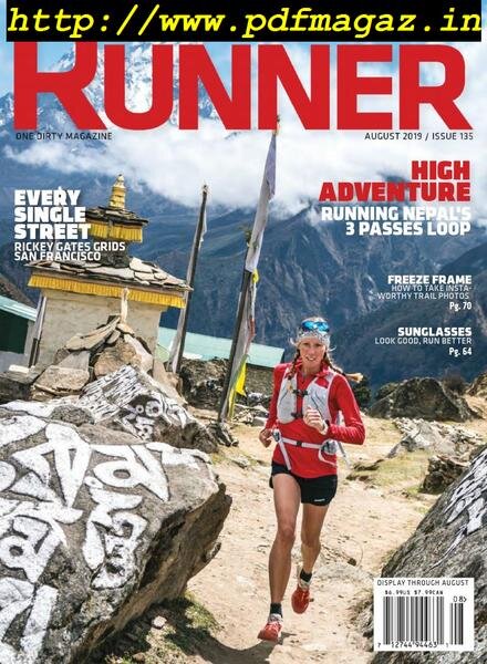Trail Runner – July 2019 Cover