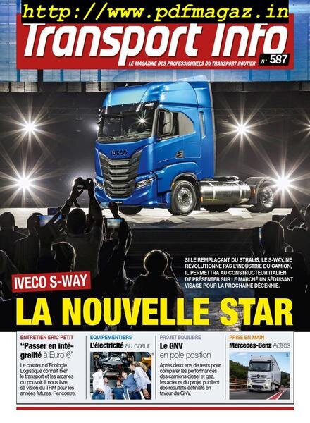 Transport Info – 12 juillet 2019 Cover