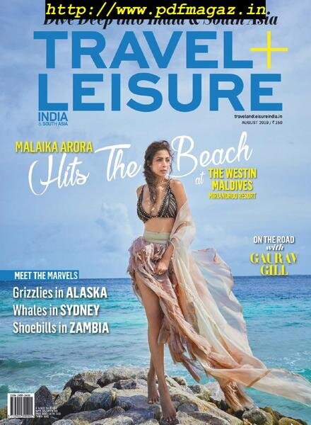 Travel+Leisure India & South Asia – August 2019 Cover