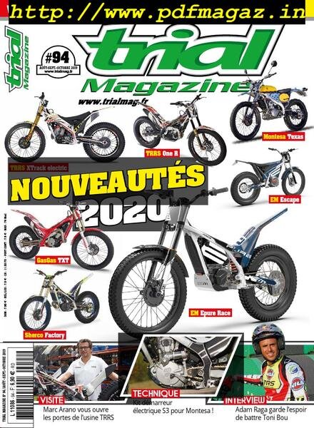 Trial Magazine – aout 2019 Cover