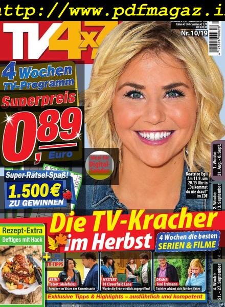 TV 4×7 – Nr.10, 2019 Cover