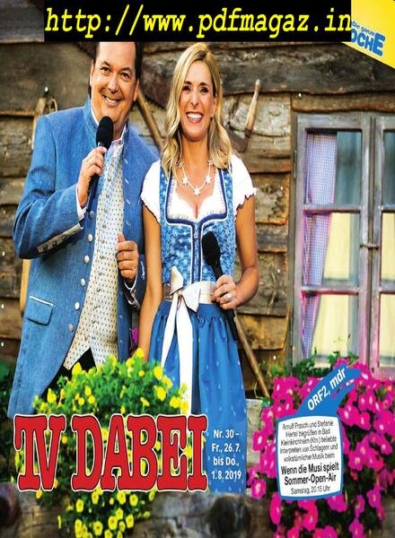 TV Dabei – 24 Juli 2019 Cover