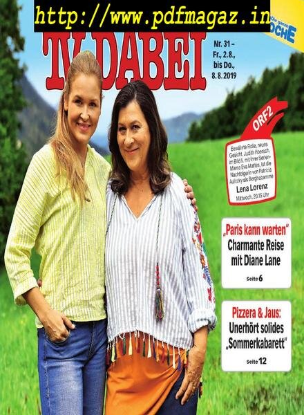 TV Dabei – 31 Juli 2019 Cover