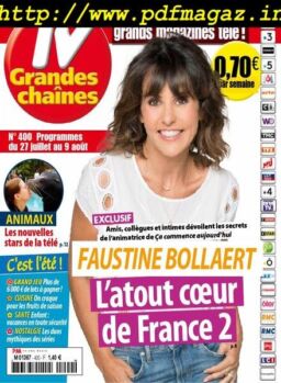 TV Grandes chaines – 27 Juillet 2019
