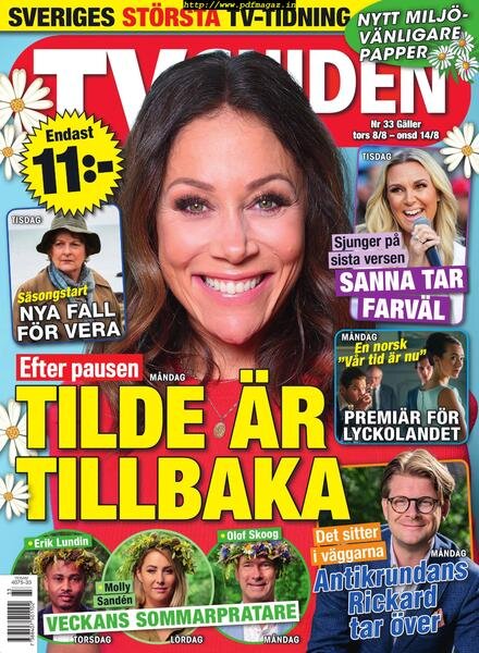 TV-Guiden – 06 augusti 2019 Cover