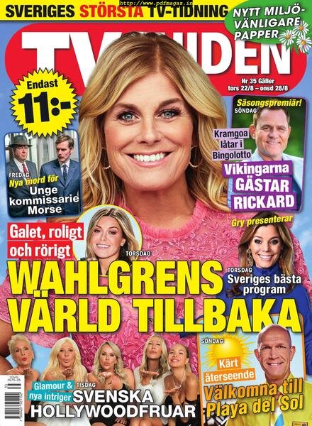TV-Guiden – 20 augusti 2019 Cover