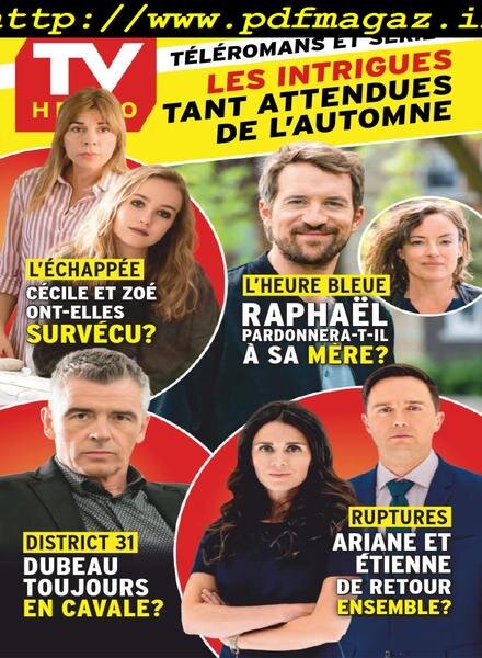 TV Hebdo – 10 aout 2019 Cover