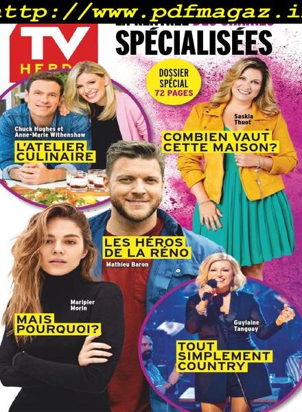 TV Hebdo – 17 aout 2019 Cover