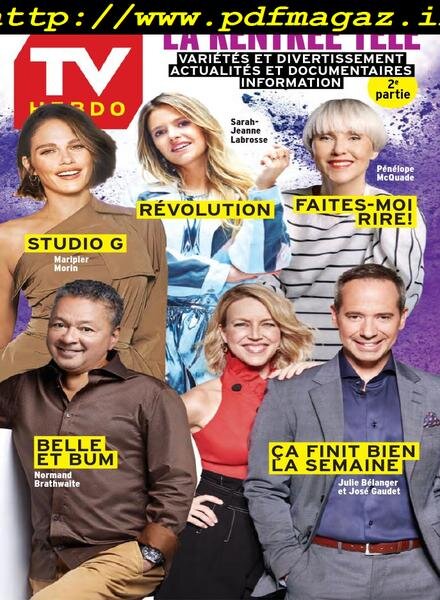 TV Hebdo – 31 aout 2019 Cover