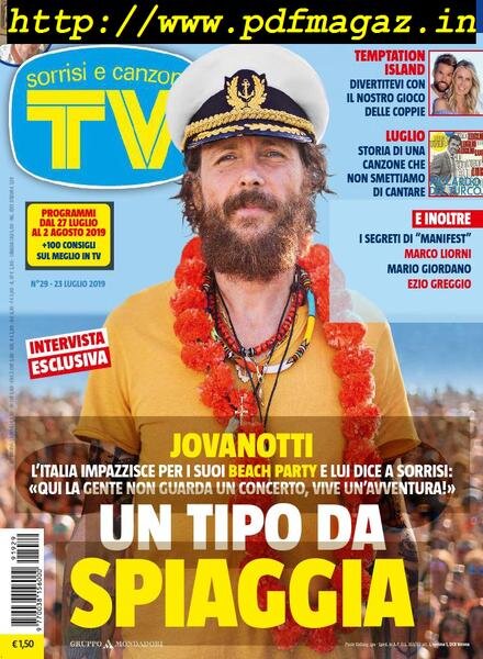 TV Sorrisi e Canzoni – 23 luglio 2019 Cover
