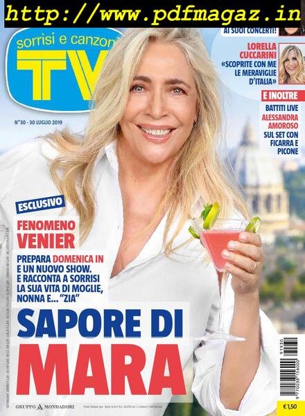 TV Sorrisi e Canzoni – 30 Luglio 2019 Cover
