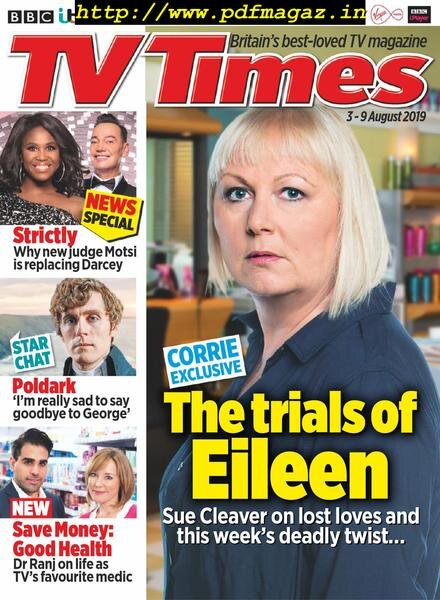 TV Times – 03 August 2019 Cover