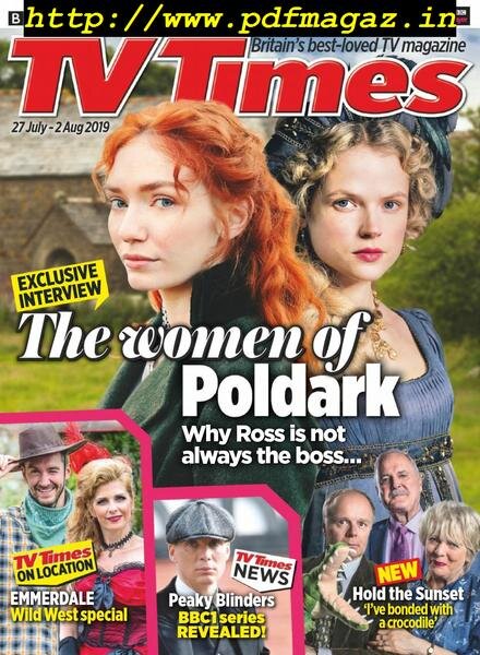 TV Times – 27 July 2019 Cover